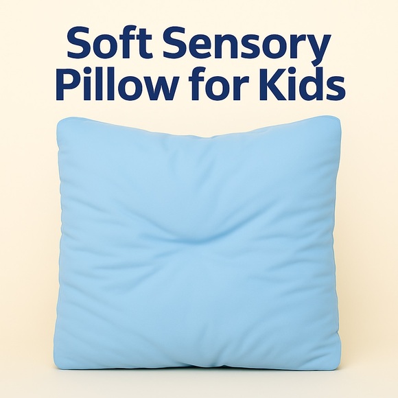 Claire De Lune Cloud Co. Other - Smushy Toddler Cloud Pillow ☁️ Mint + Blue ✨ Soft, Magical, & Cuddly!